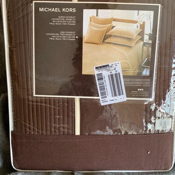 MICHAEL KORS QUEEN COVERLET - Picture 2 of 3